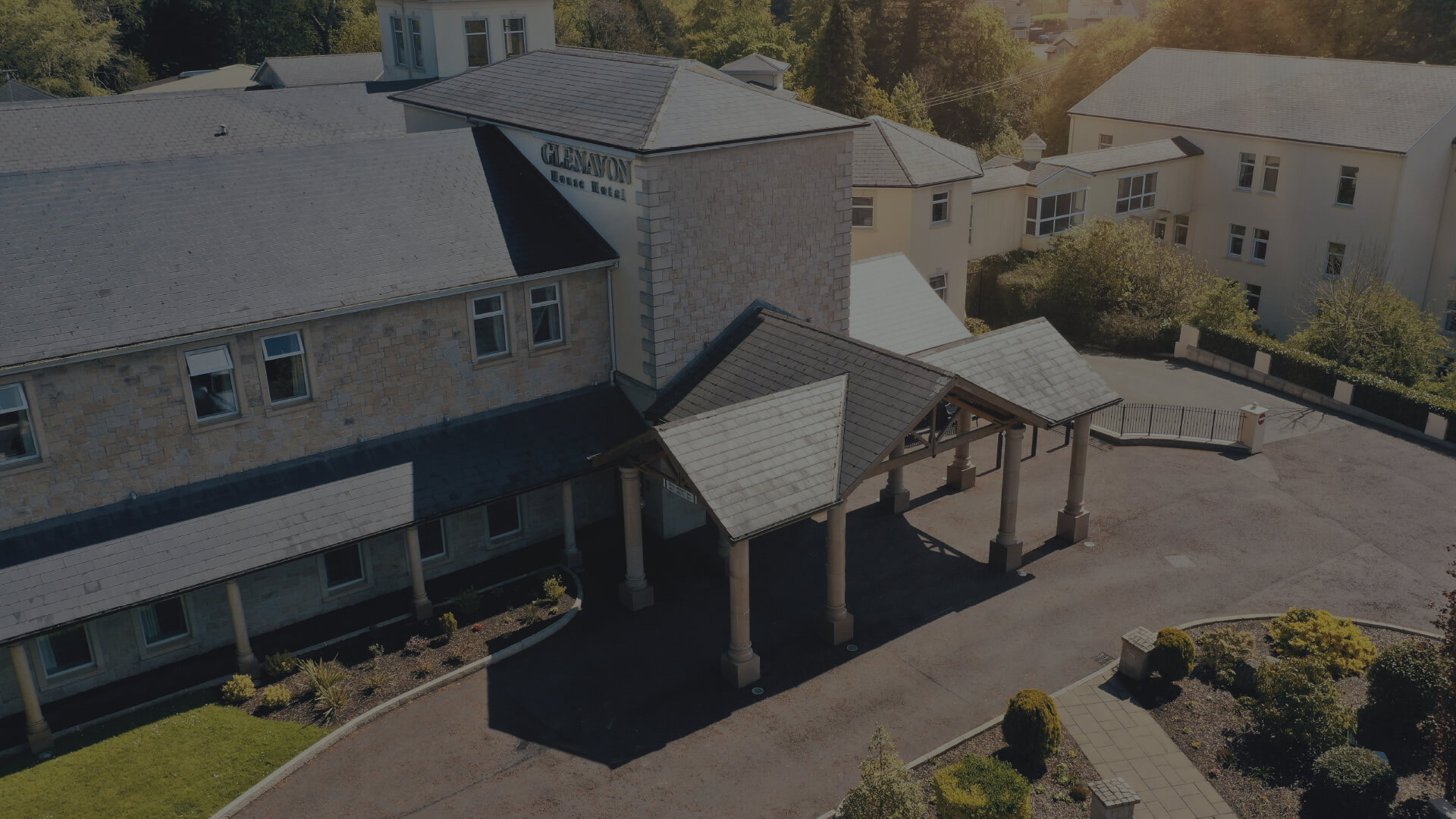 Glenavon House Hotel aerial photo